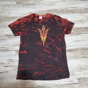 Arizona State Sun Devils Tide Tye Dye Shirt Mens Size Medium Hand Dyed